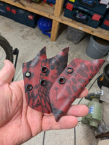 Kydexscheide Berserker Blades - RAK (Kryptek Bloodred) (Für die Stonewashed Variante)